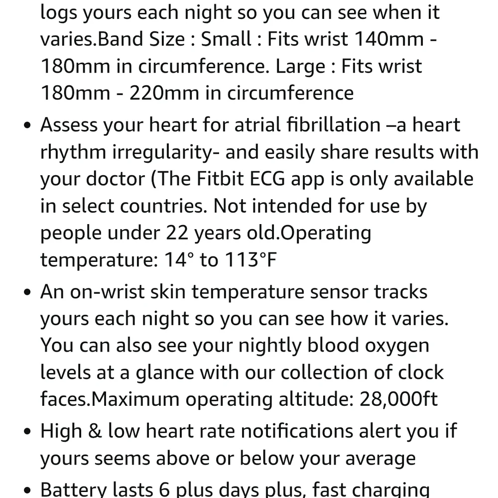 FITBIT Sense Watch Face stretch watch band, screen protector